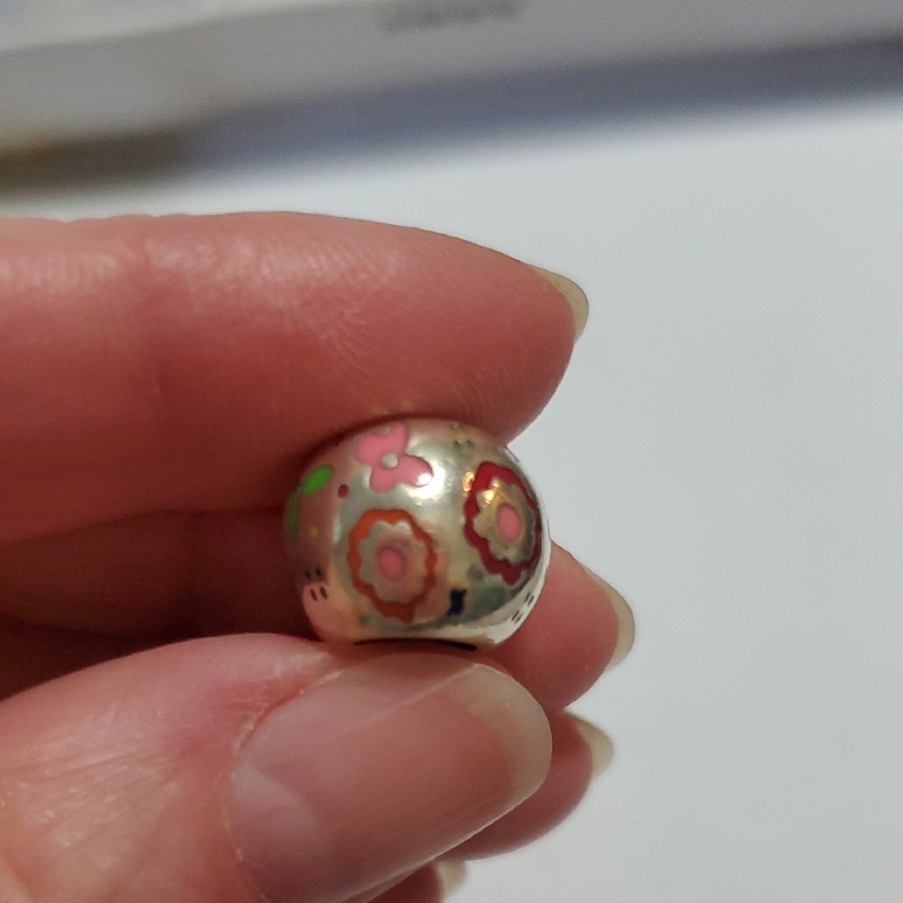 Brighton Enamel Flower Charm